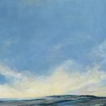 Mai-Britt Schultz - Øhavshimmel 100 x220 - 30.000 kr. 