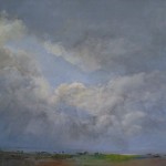 80 x 80 Septemberhimmel 1 Mai-Britt Schultz (solgt) 
